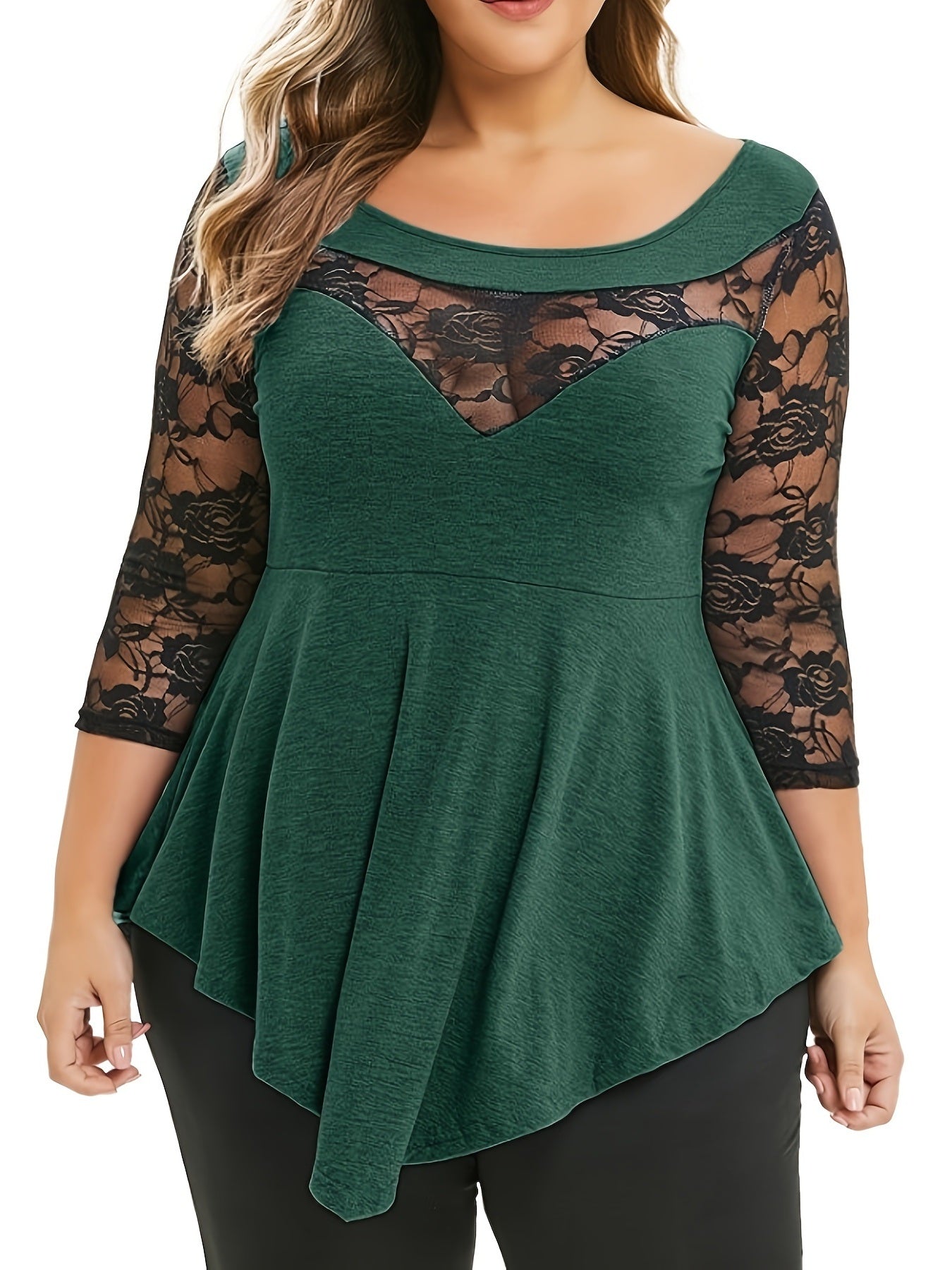 Women's Plus Medium Stretch Sexy Tops