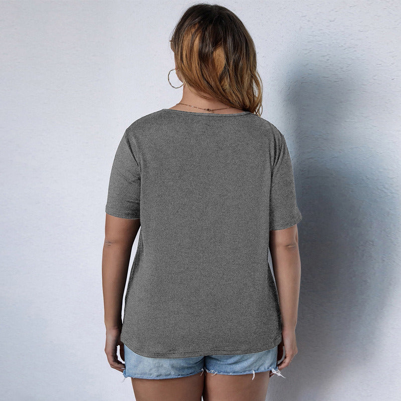 Plus Size L-4XL Women Fashion Tops