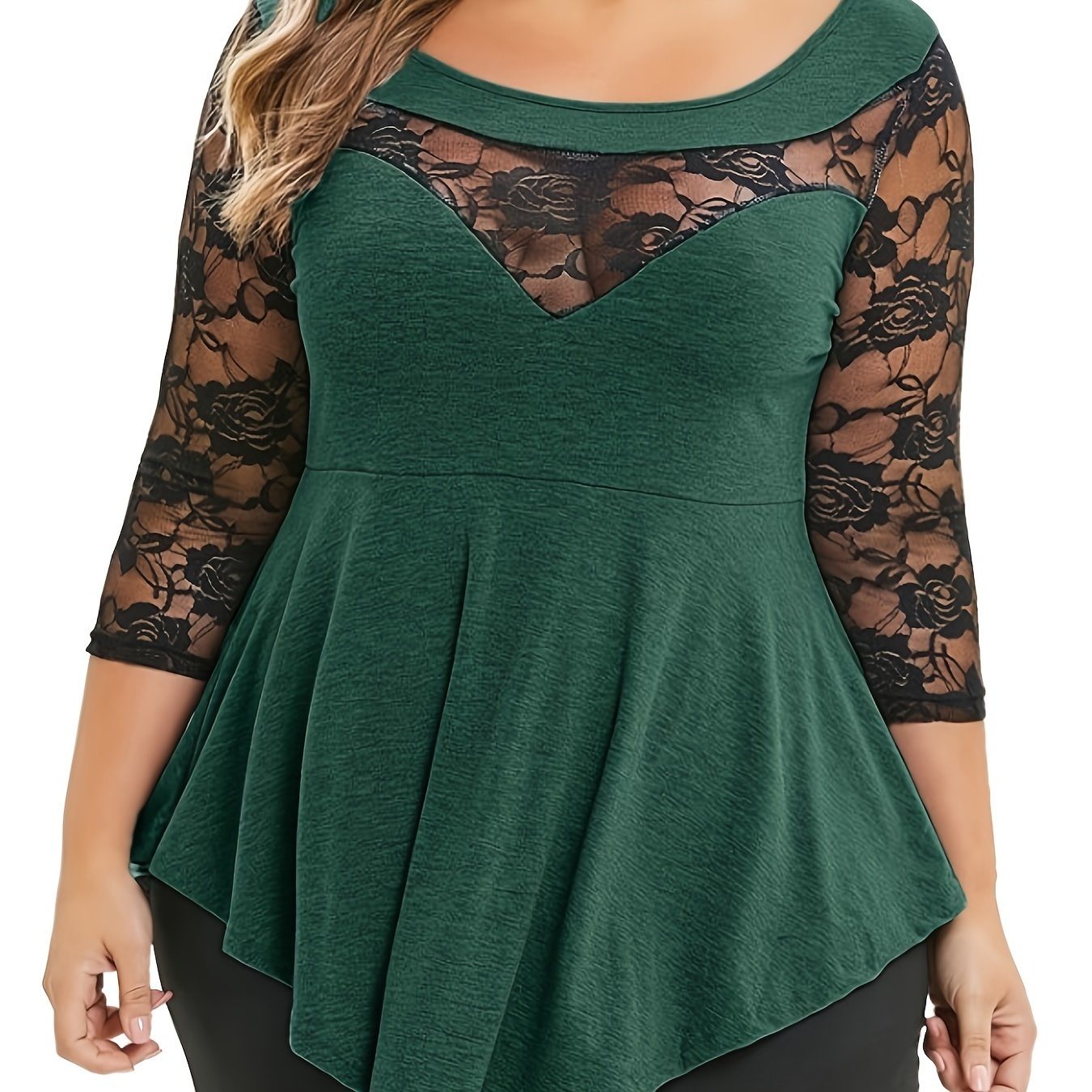 Women's Plus Medium Stretch Sexy Tops