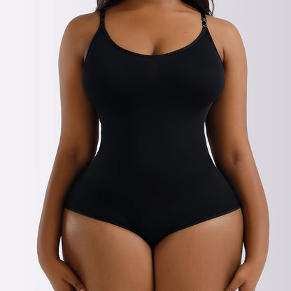 Plus Size Solid Seamless Cami Shapewear
