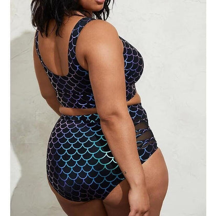 Geometric Skinny Backless Swimsuit Bikini