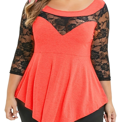 Women's Plus Medium Stretch Sexy Tops
