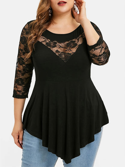 Women's Plus Medium Stretch Sexy Tops