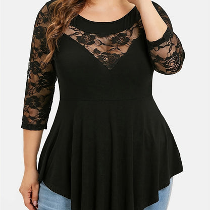 Women's Plus Medium Stretch Sexy Tops