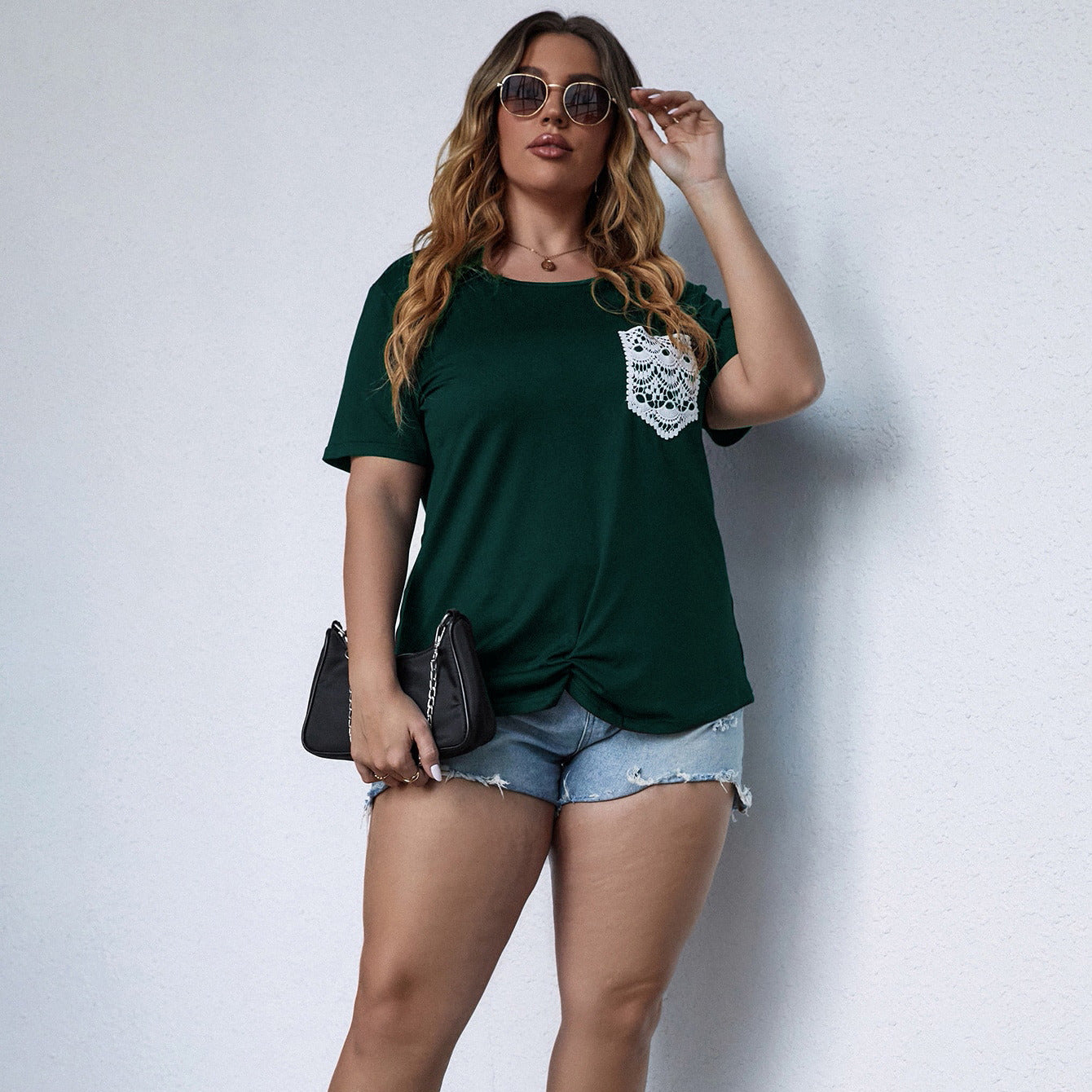 Plus Size L-4XL Women Fashion Tops