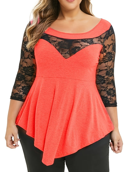 Women's Plus Medium Stretch Sexy Tops